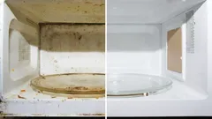 Mikrowelle wie neu: Einfache Methode, die beim ersten Mal funktioniert