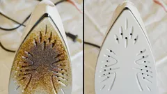 Schwarzer Belag am Bügeleisen? So entfernst du ihn ohne Kratzer